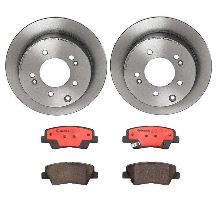 Brembo Brembo Disc Brake Pad and Rotor Kits KT00909 Autofit