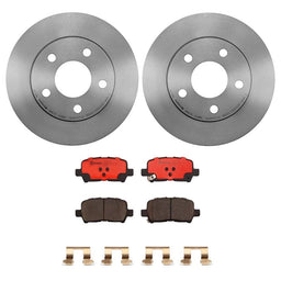 Brembo Brembo Disc Brake Pad and Rotor Kits KT00910 Autofit