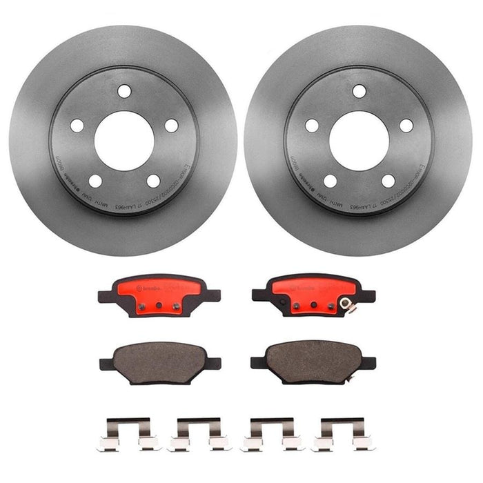 Brembo Brembo Disc Brake Pad and Rotor Kits KT00911 Autofit