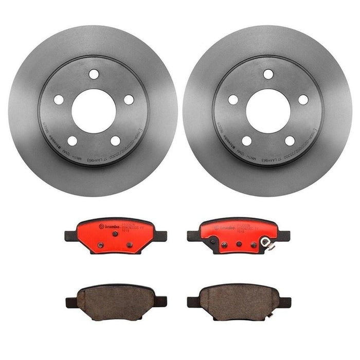 Brembo Brembo Disc Brake Pad and Rotor Kits KT00912 Autofit