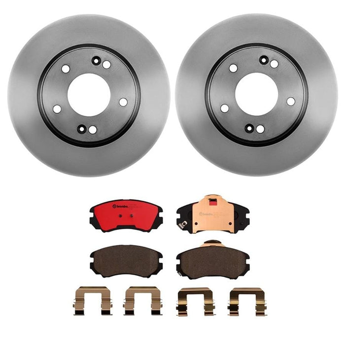 Brembo Brembo Disc Brake Pad and Rotor Kits KT00914 Autofit