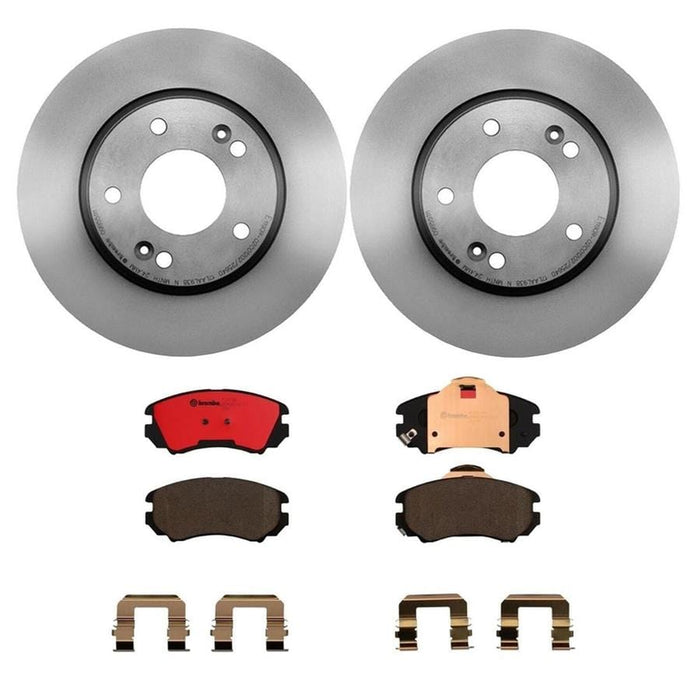 Brembo Brembo Disc Brake Pad and Rotor Kits KT00916 Autofit