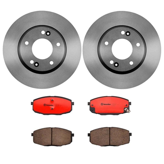 Brembo Brembo Disc Brake Pad and Rotor Kits KT00918 Autofit