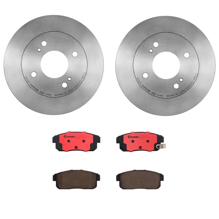 Brembo Brembo Disc Brake Pad and Rotor Kits KT00924 Autofit