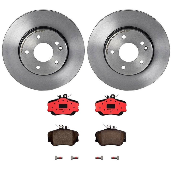 Brembo Brembo Disc Brake Pad and Rotor Kits KT00925 Autofit