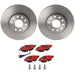 Brembo Brembo Disc Brake Pad and Rotor Kits KT00945 Autofit