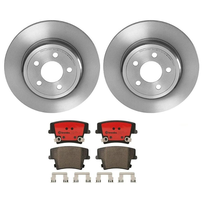 Brembo Brembo Disc Brake Pad and Rotor Kits KT00950 Autofit