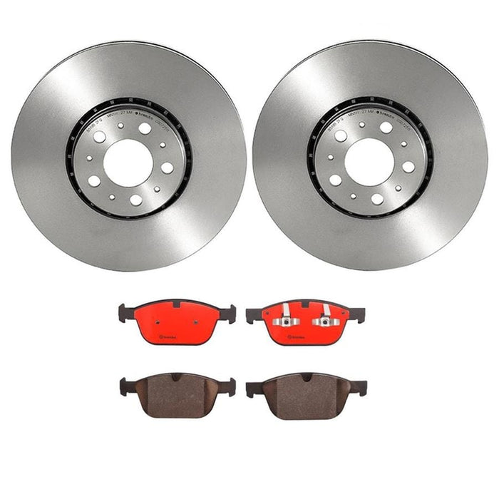 Brembo Brembo Disc Brake Pad and Rotor Kits KT00951 Autofit