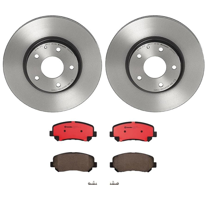 Brembo Brembo Disc Brake Pad and Rotor Kits KT00955 Autofit
