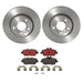 Brembo Brembo Disc Brake Pad and Rotor Kits KT00957 Autofit