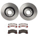 Brembo Brembo Disc Brake Pad and Rotor Kits KT00958 Autofit