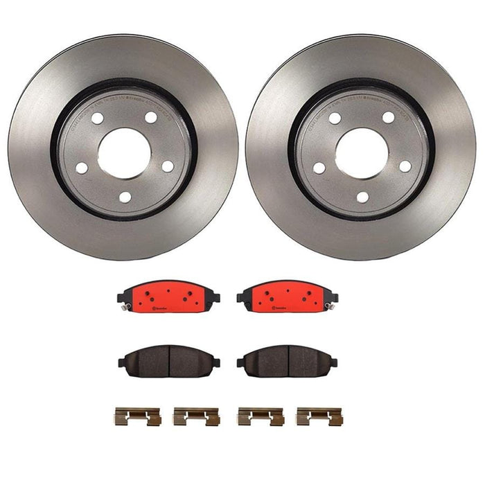 Brembo Brembo Disc Brake Pad and Rotor Kits KT00960 Autofit