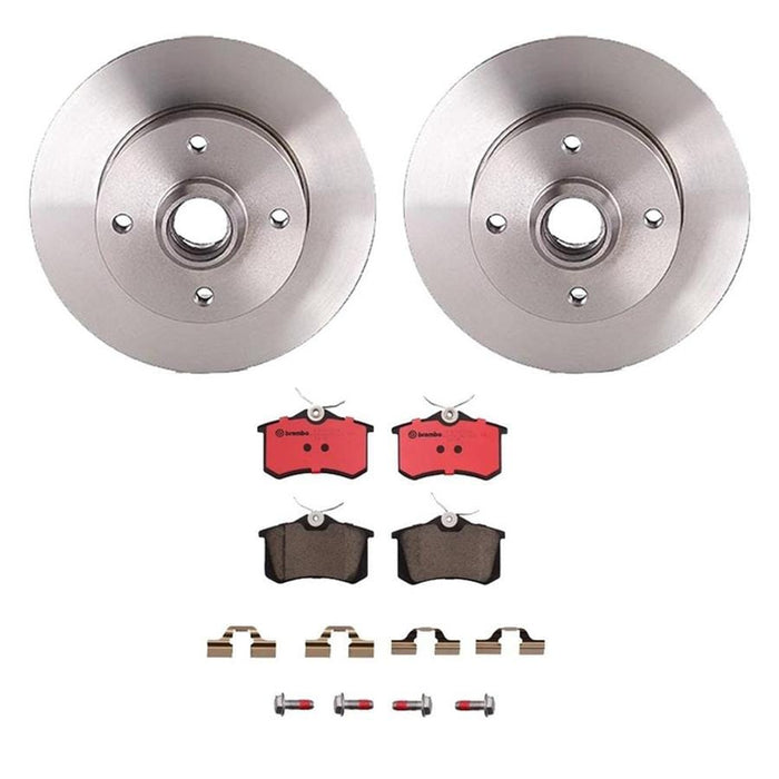 Brembo Brembo Disc Brake Pad and Rotor Kits KT00961 Autofit