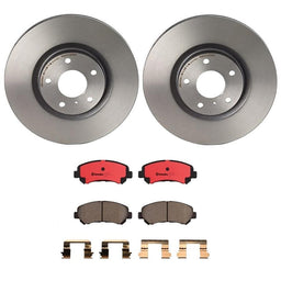 Brembo Brembo Disc Brake Pad and Rotor Kits KT00964 Autofit