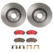 Brembo Brembo Disc Brake Pad and Rotor Kits KT00964 Autofit