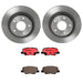 Brembo Brembo Disc Brake Pad and Rotor Kits KT00966 Autofit