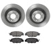 Brembo Brembo Disc Brake Pad and Rotor Kits KT00968 Autofit