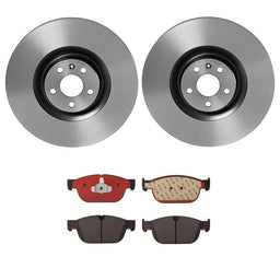 Brembo Brembo Disc Brake Pad and Rotor Kits KT00972 Autofit