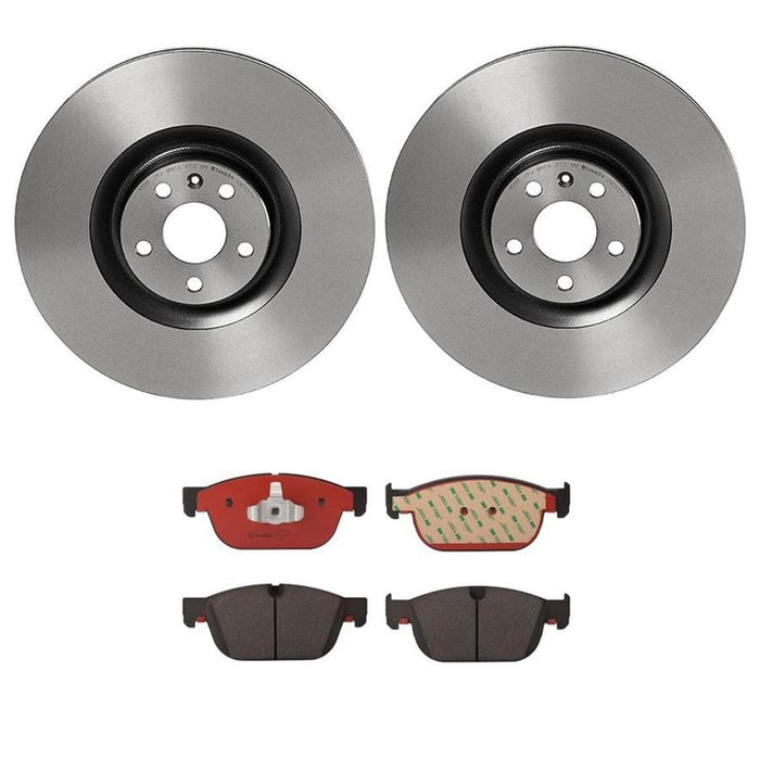 Brembo Brembo Disc Brake Pad and Rotor Kits KT00972 Autofit