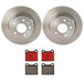 Brembo Brembo Disc Brake Pad and Rotor Kits KT00976 Autofit