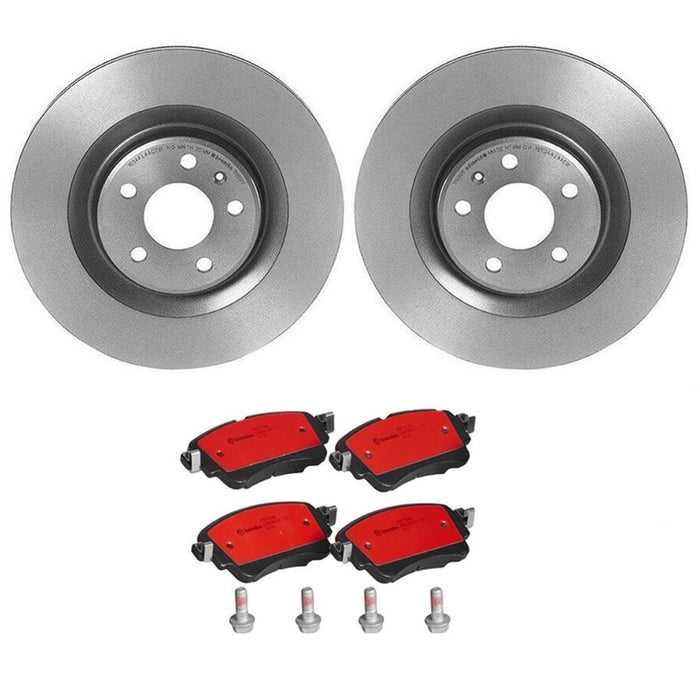 Brembo Brembo Disc Brake Pad and Rotor Kits KT00978 Autofit