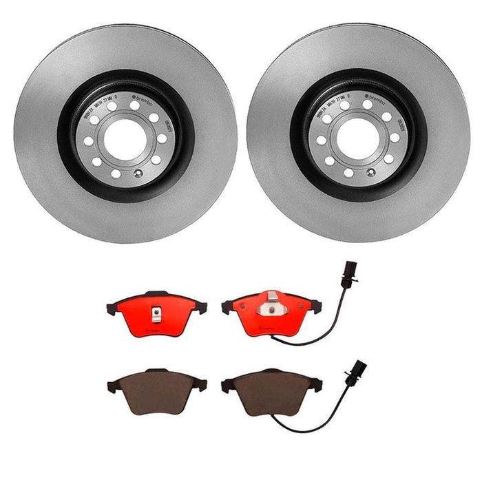 Brembo Brembo Disc Brake Pad and Rotor Kits KT00980 Autofit