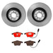 Brembo Brembo Disc Brake Pad and Rotor Kits KT00980 Autofit