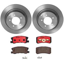 Brembo Brembo Disc Brake Pad and Rotor Kits KT00982 Autofit