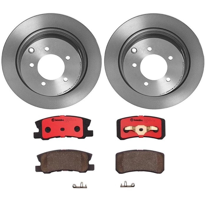 Brembo Brembo Disc Brake Pad and Rotor Kits KT00982 Autofit