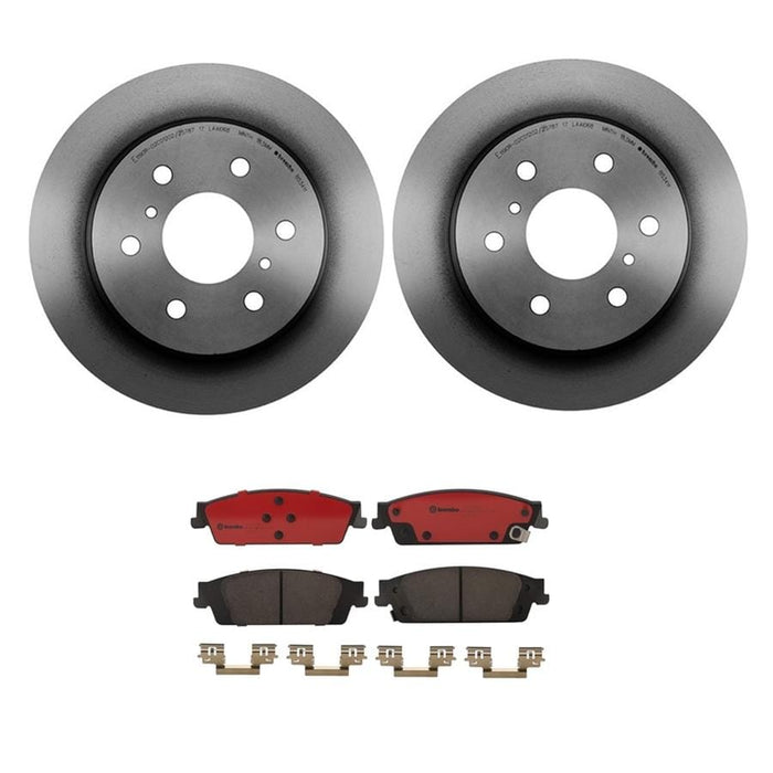 Brembo Brembo Disc Brake Pad and Rotor Kits KT00984 Autofit