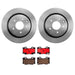 Brembo Brembo Disc Brake Pad and Rotor Kits KT00985 Autofit