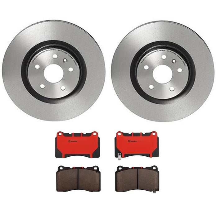 Brembo Brembo Disc Brake Pad and Rotor Kits KT00986 Autofit