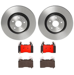 Brembo Brembo Disc Brake Pad and Rotor Kits KT00987 Autofit