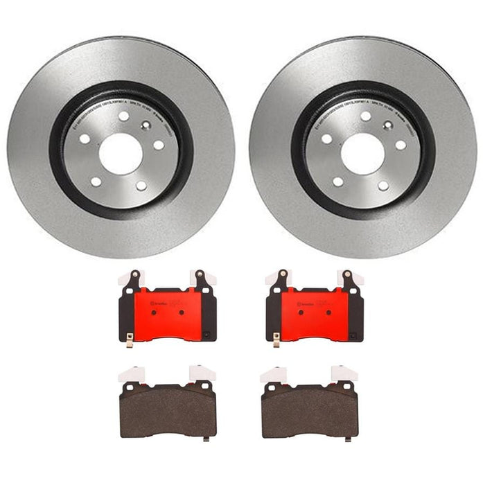 Brembo Brembo Disc Brake Pad and Rotor Kits KT00987 Autofit