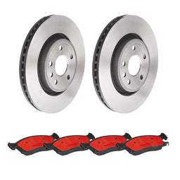 Brembo Brembo Disc Brake Pad and Rotor Kits KT00991 Autofit