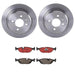 Brembo Brembo Disc Brake Pad and Rotor Kits KT00995 Autofit