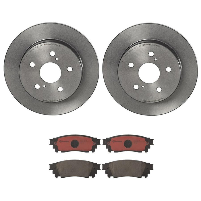 Brembo Brembo Disc Brake Pad and Rotor Kits KT00A05 Autofit