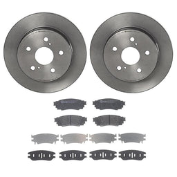 Brembo Brembo Disc Brake Pad and Rotor Kits KT00A11 Autofit