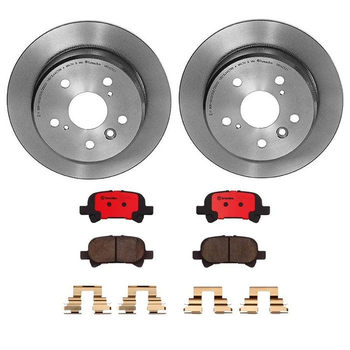 Brembo Brembo Disc Brake Pad and Rotor Kits KT00A19 Autofit