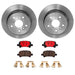 Brembo Brembo Disc Brake Pad and Rotor Kits KT00A19 Autofit