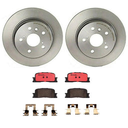 Brembo Brembo Disc Brake Pad and Rotor Kits KT00A21 Autofit