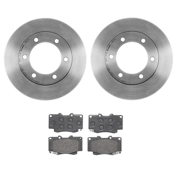Brembo Brembo Disc Brake Pad and Rotor Kits KT00A23 Autofit
