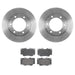 Brembo Brembo Disc Brake Pad and Rotor Kits KT00A23 Autofit