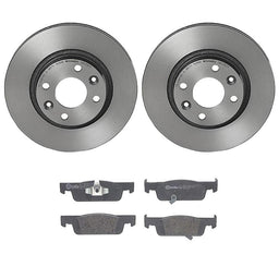 Brembo Brembo Disc Brake Pad and Rotor Kits KT00A26 Autofit