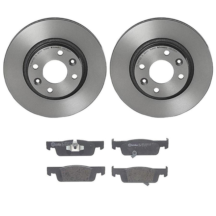 Brembo Brembo Disc Brake Pad and Rotor Kits KT00A26 Autofit