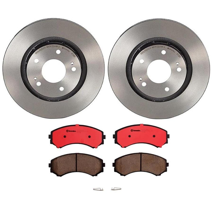 Brembo Brembo Disc Brake Pad and Rotor Kits KT00A32 Autofit