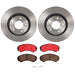 Brembo Brembo Disc Brake Pad and Rotor Kits KT00A32 Autofit