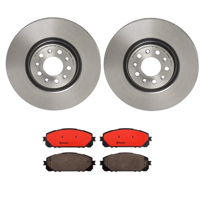 Brembo Brembo Disc Brake Pad and Rotor Kits KT00A35 Autofit