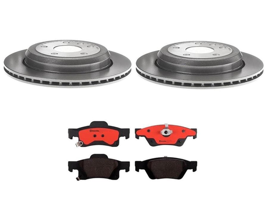 Brembo Brembo Disc Brake Pad and Rotor Kits KT00A43 Autofit