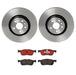 Brembo Brembo Disc Brake Pad and Rotor Kits KT00A44 Autofit